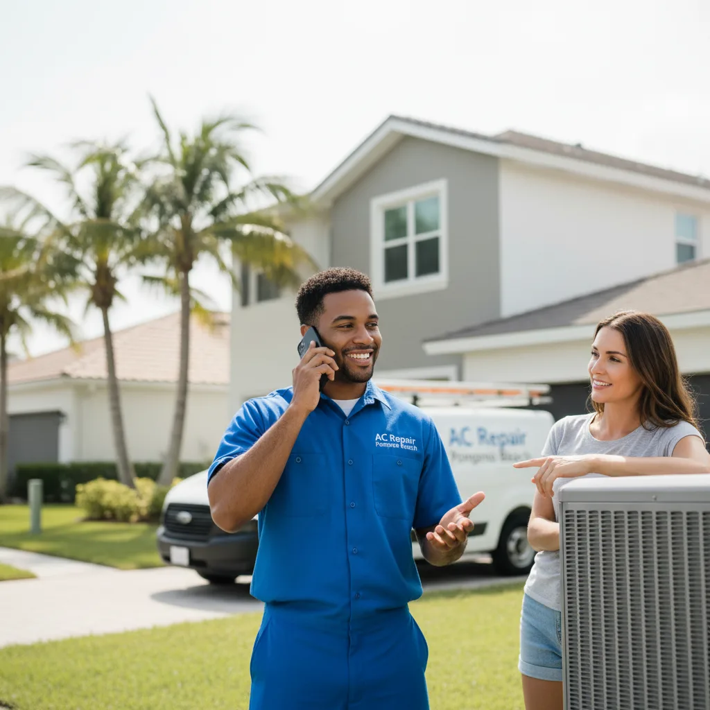 AC Repair Pompano Beach customer support in Fate